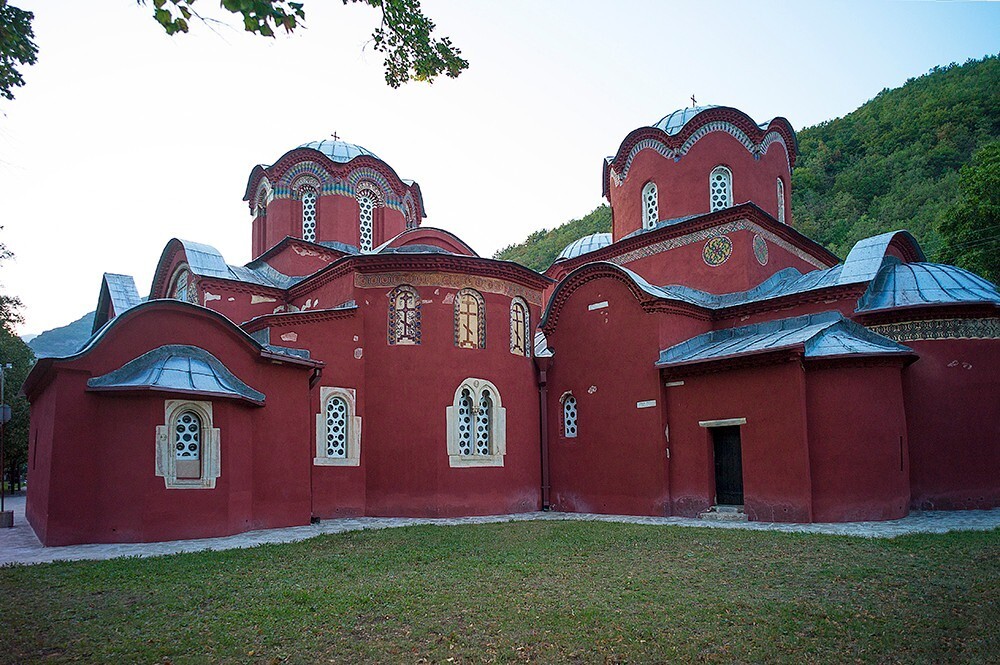Patriarchate of Peja in Kosovo, a medieval Serbian Orthodox monastery complex.